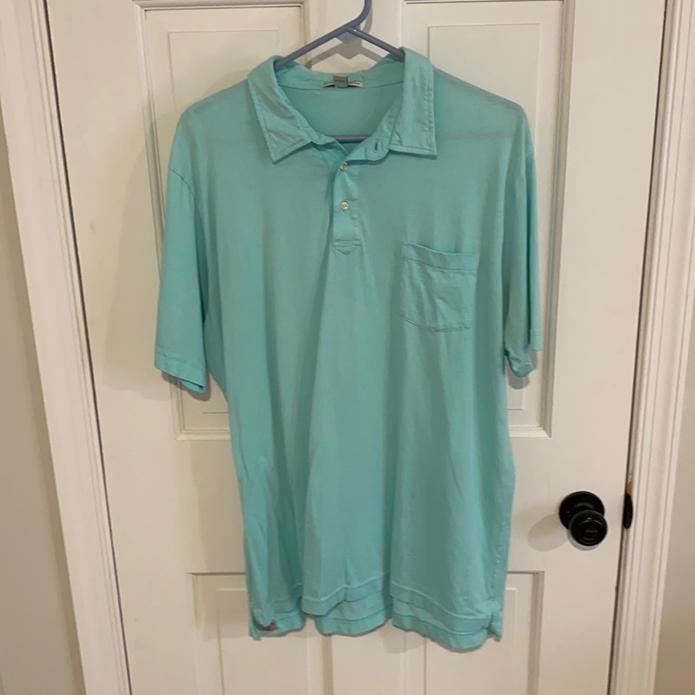 Peter Millar - Teal Green Polo